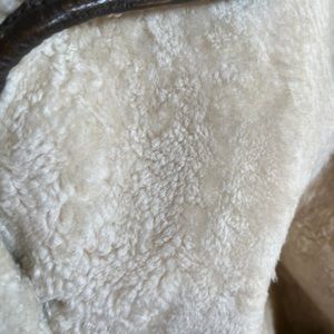 True vintage fully lined shearling jacket sz m